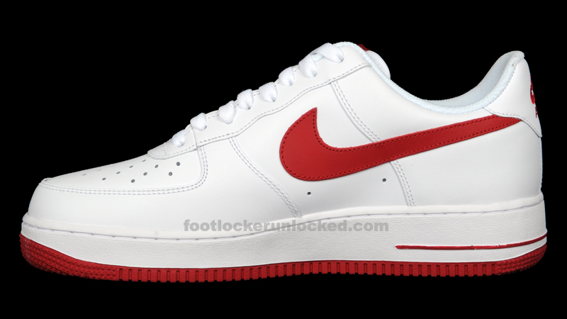 Nike Air Force 1 Low - White/Gym Red