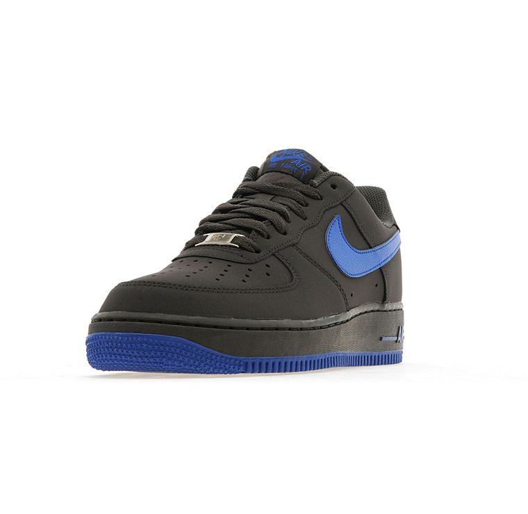 Blue Plaid Nike Air Force 1 Low Shoes – Stadium Custom Kicks