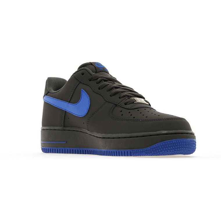 Blue Plaid Nike Air Force 1 Low Shoes – Stadium Custom Kicks