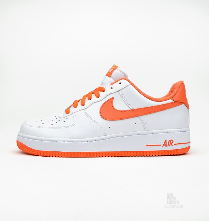 Nike Air Force 1 High White Orange Ready For Summer â¢ KicksOnFire.com
