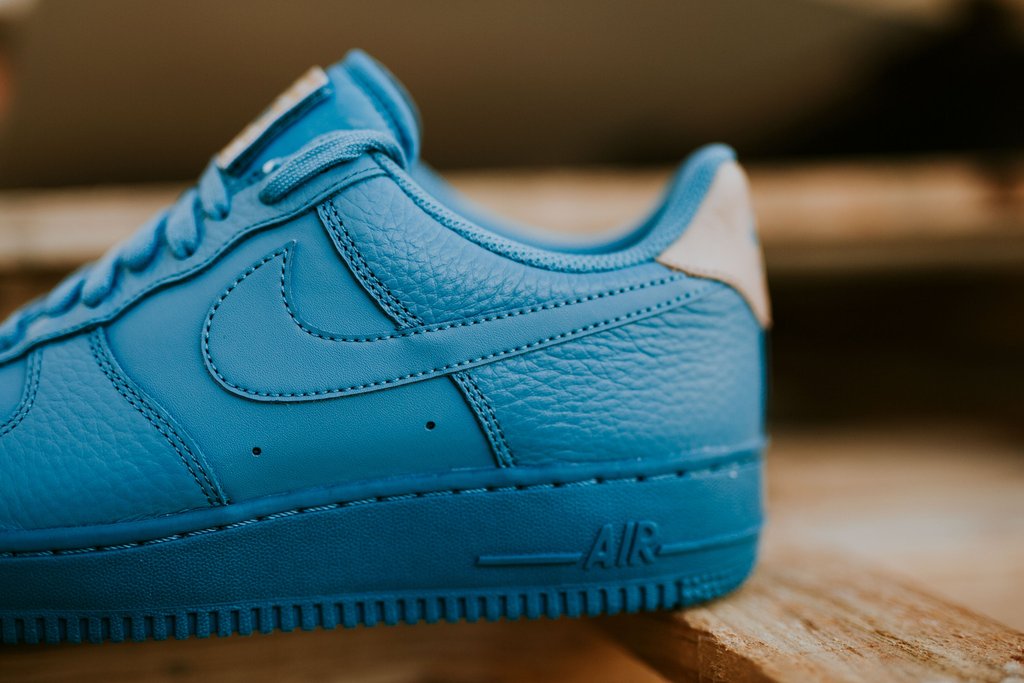 blue leather air force 1