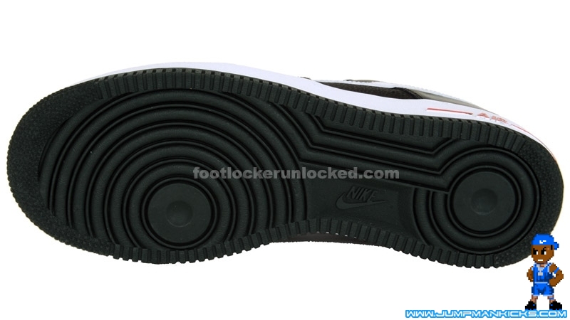 Nike+air+force+1+low+black+sport+red