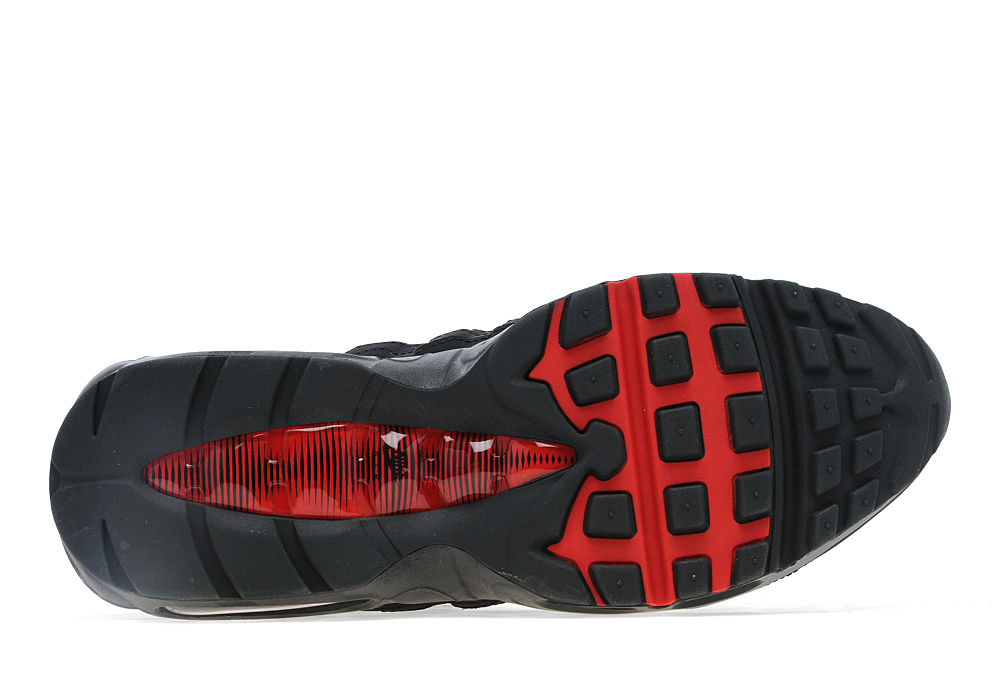 nike air max 95 black university red