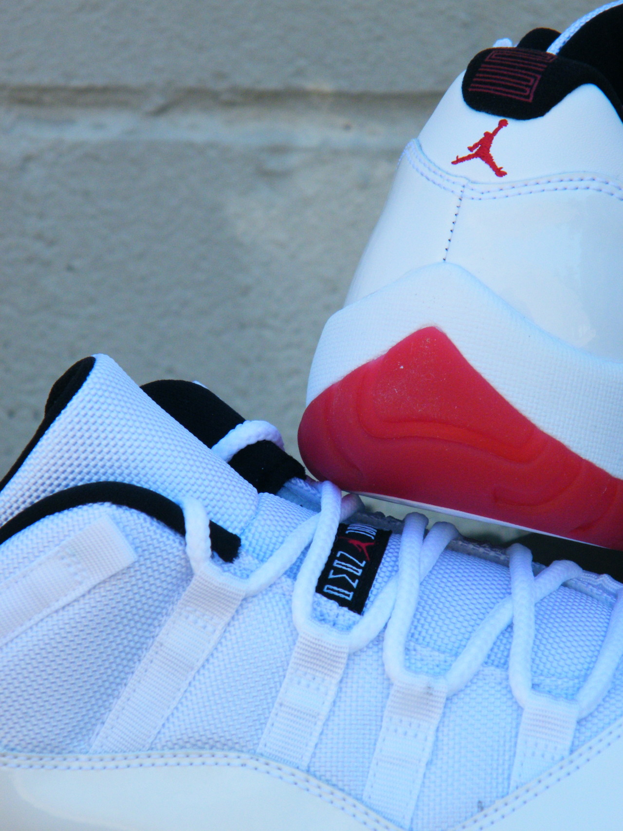 Air Jordan XI Retro Low White/Black-Varsity Red - Approaching Release