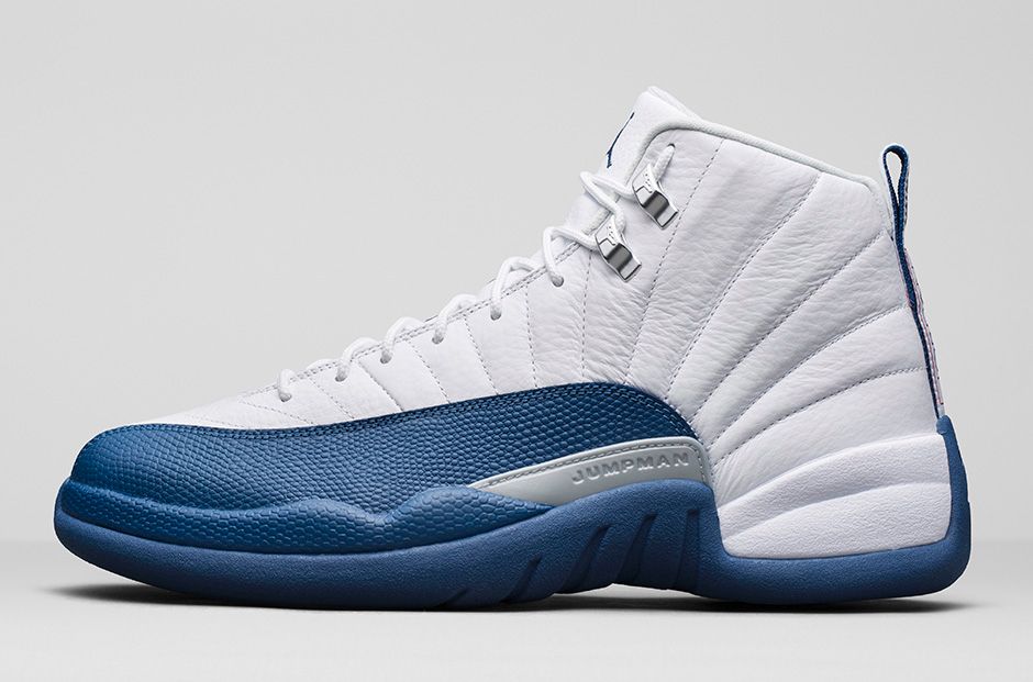 all blue 12s footlocker