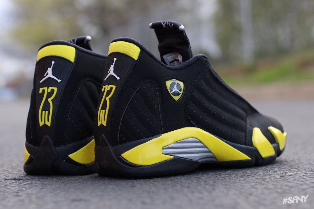 Air Jordan XIV (14) Retro "Thunder" Images and Release Info