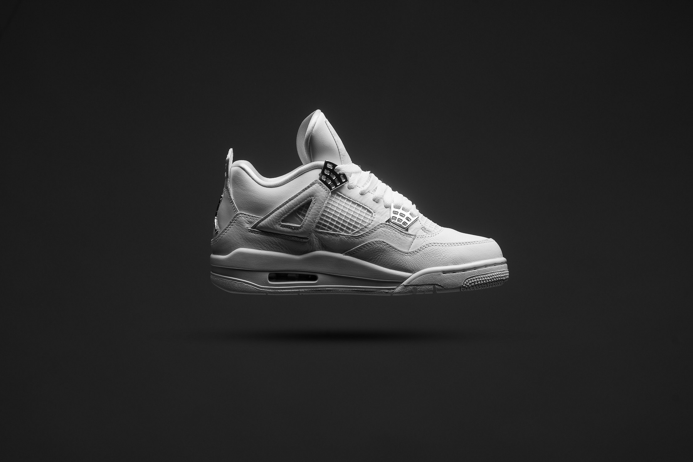 pure platinum jordan 4