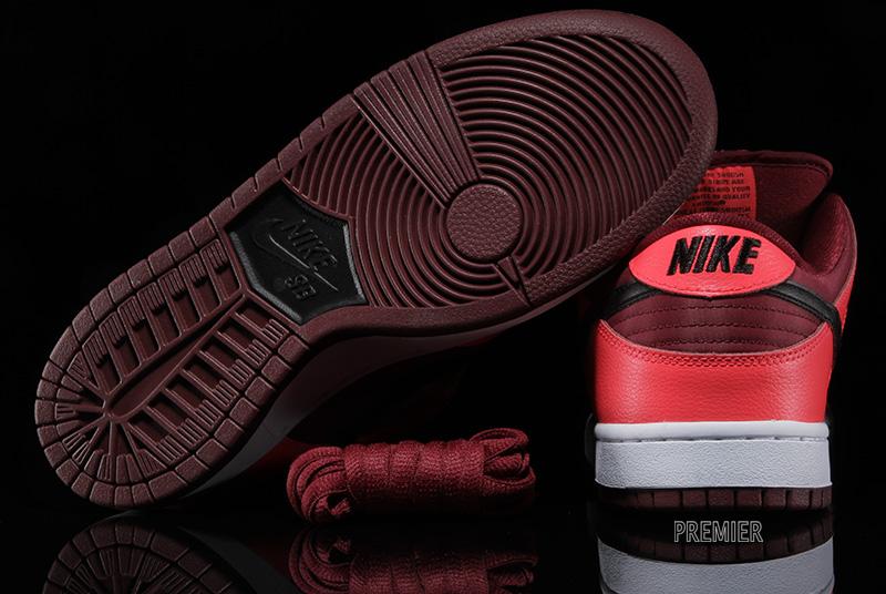 Nike Dunk Low Pro SB – Laser Crimson / Black-Team Red - Air 23
