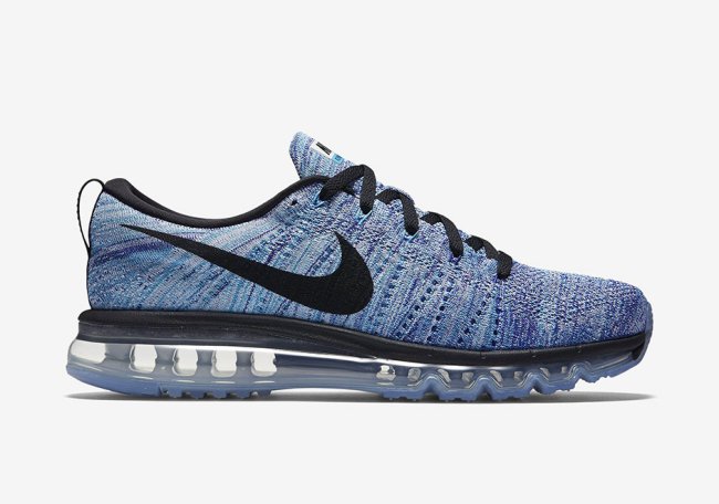 nike flyknit air max chlorine blue