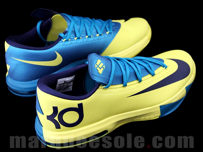 Nike KD VI (6) Yellow/Blue-Purple - Better Images