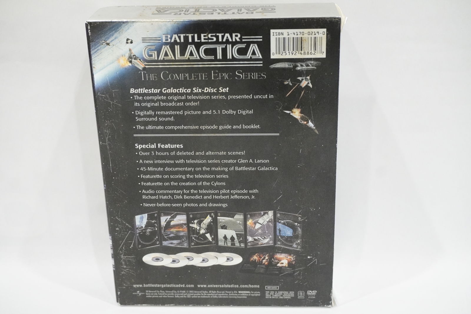 Battlestar Galactica - The Complete Epic Series DVD, 2004 6-Disc
