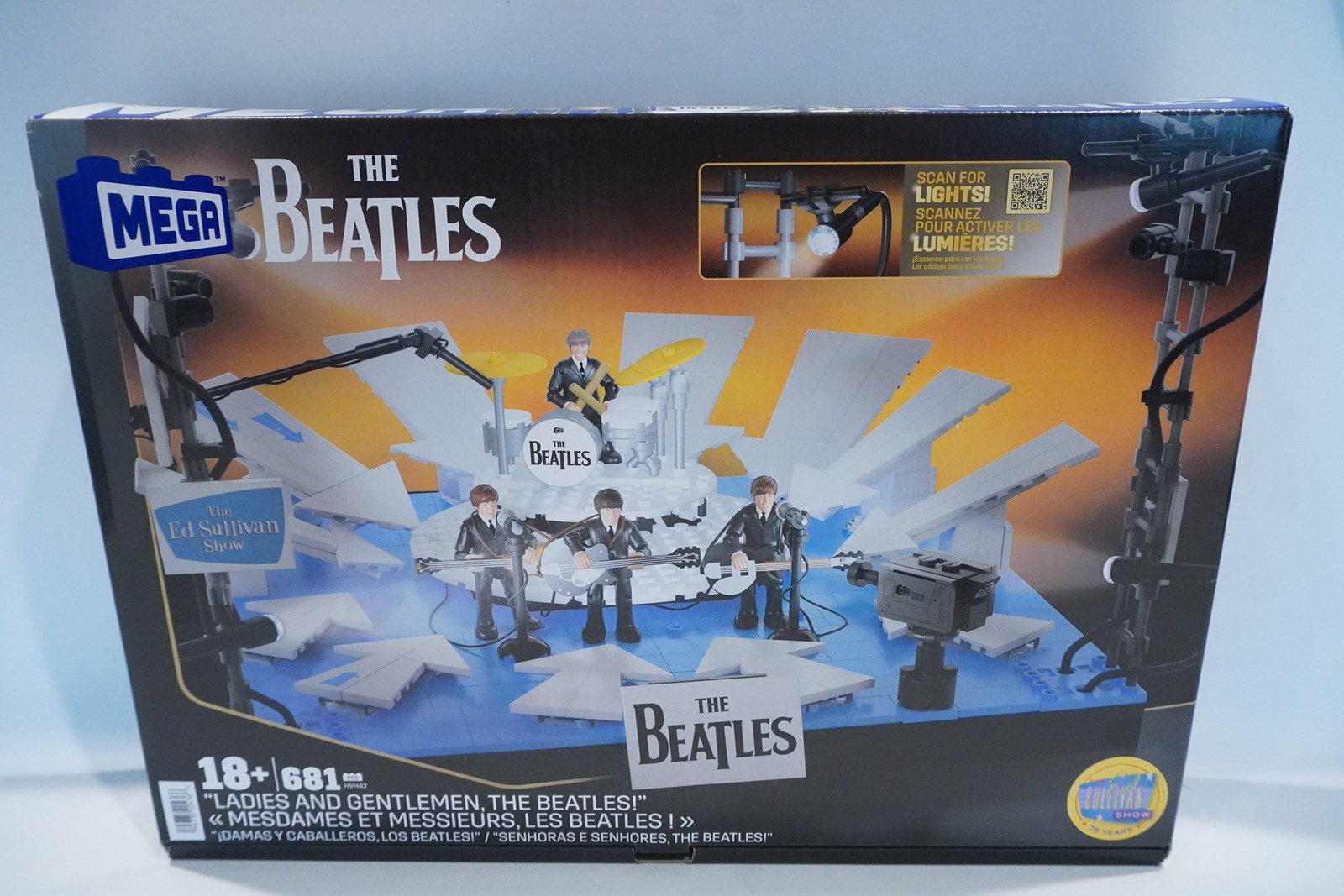 THE BEATLES MEGA Block Set Ed Sullivan Show BRAND NEW FACTORY