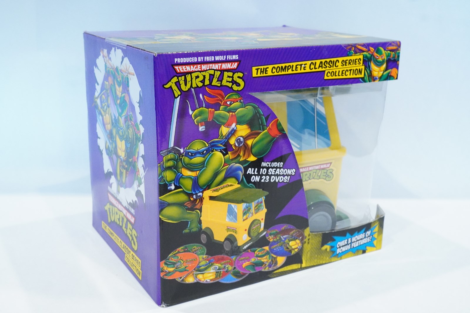 TMNT Teenage Mutant Ninja Turtles 23 DVD Limited Edition Van Box