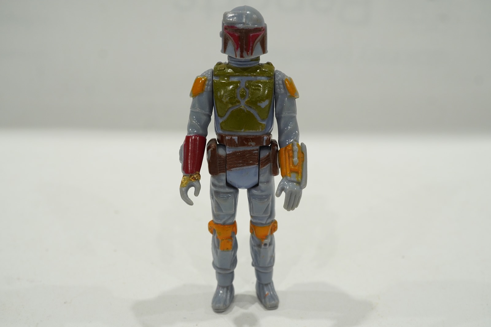 Vintage Star Wars Boba Fett Figure Hong Kong 1979 No Gun 4” CPG