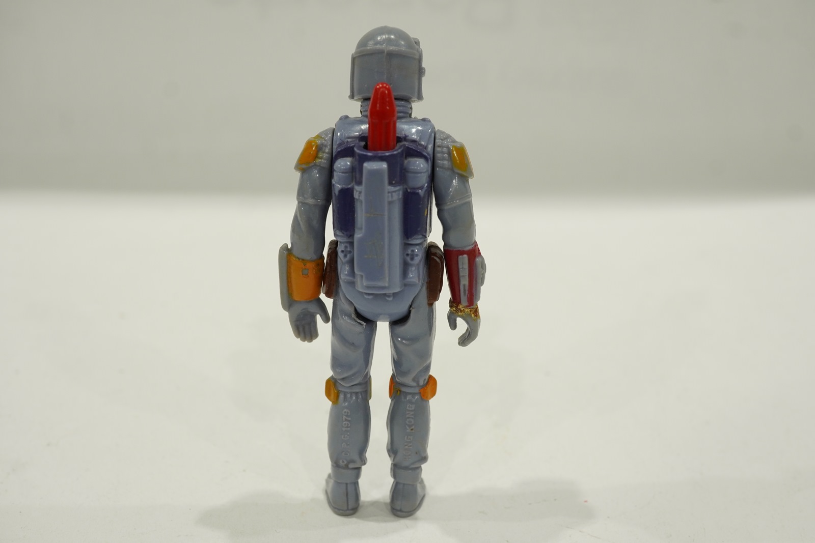 Vintage Star Wars Boba Fett Figure Hong Kong 1979 No Gun 4” CPG