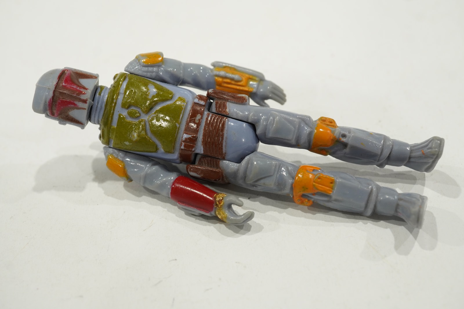 Vintage Star Wars Boba Fett Figure Hong Kong 1979 No Gun 4” CPG