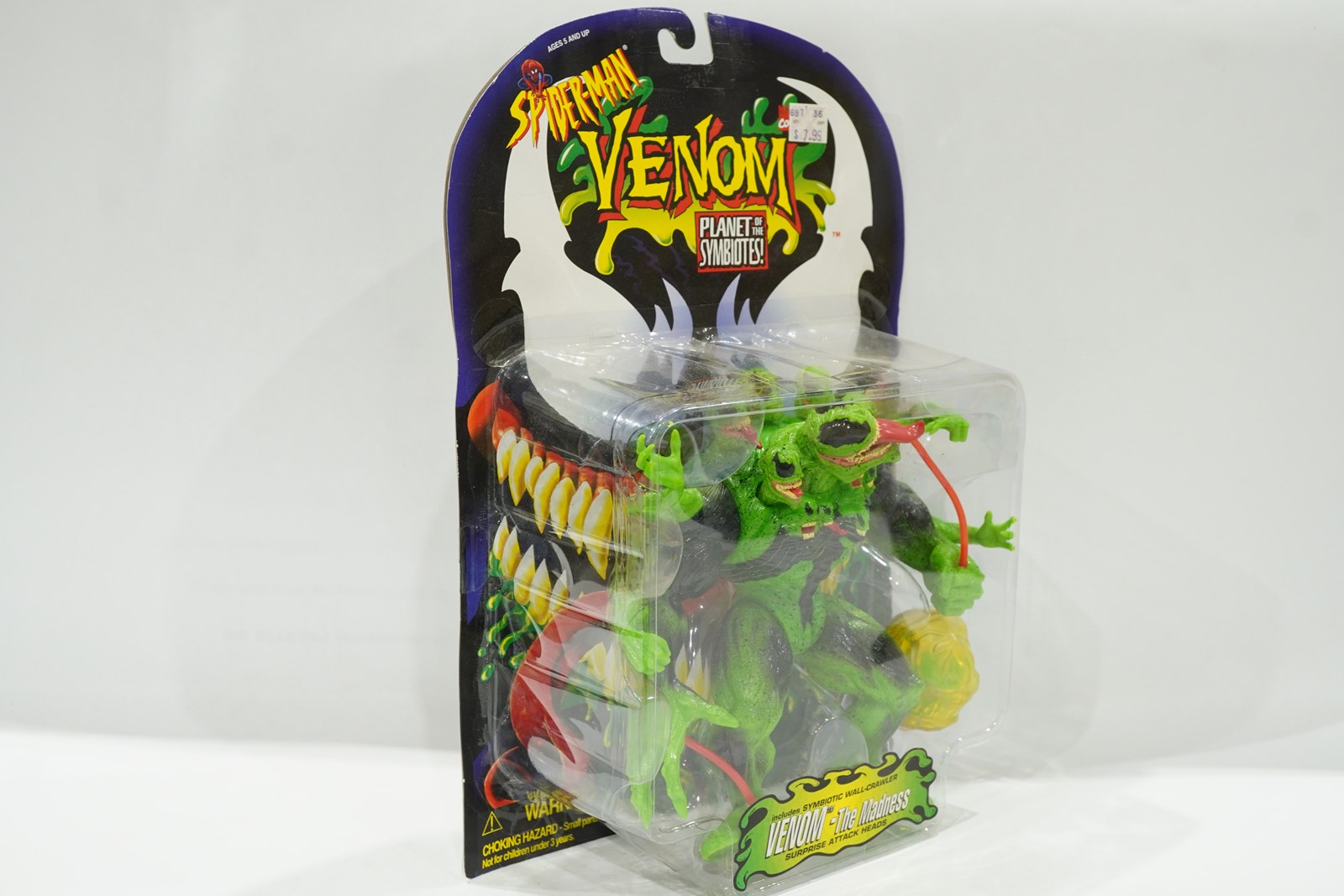 ToyBiz Spider-Man Planet of The Symbiotes Venom MOC Sealed 1996