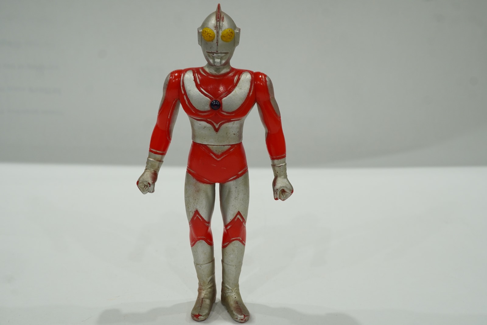 Vintage 1983 Bandai Japan Ultraman Sofubi Vinyl Figure 6 1/2 in