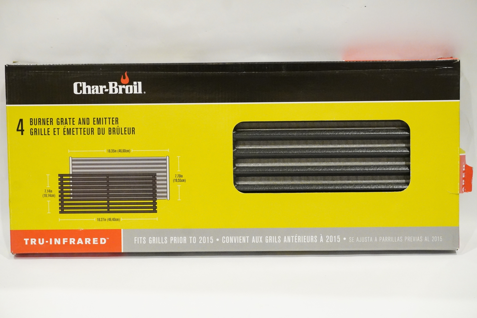 NEW Char-Broil Pre-2015 Tru-InfraRed Grate and Emitter 2-3 Burners 2358971 