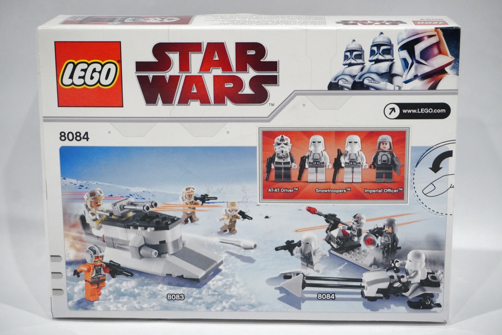 Lego 8084 Star Wars Snowtrooper Battle Pack NEW FACTORY SEALED