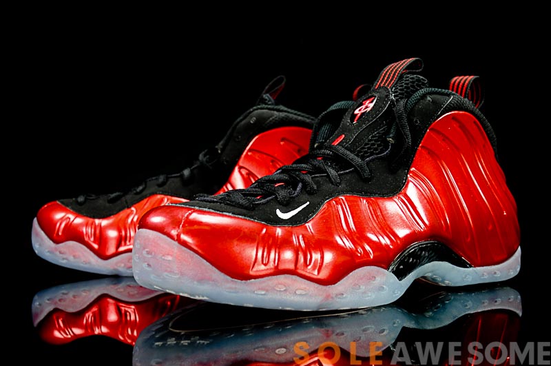 Nike Air Foamposite One - Varsity Red/White-black - New Images