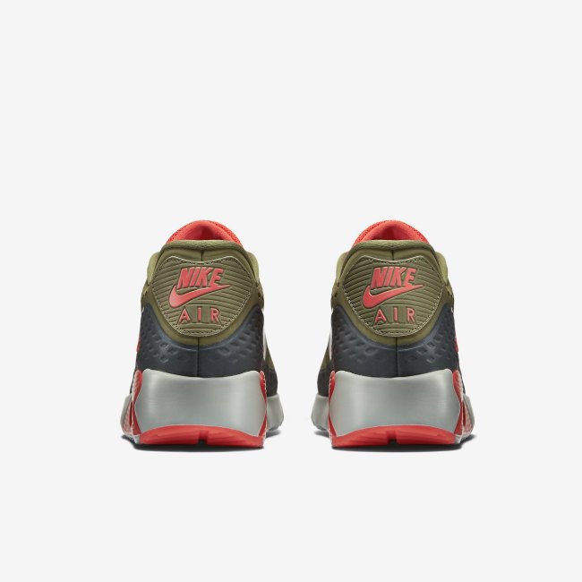 Nike Air Max 90 Ultra Breathe - Scenery Green / Bright Crimson - Air 23 ...